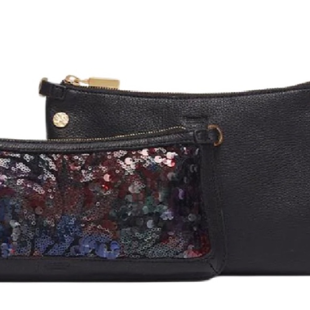 Hammitt Nathan Mosaic Mood/Brushed Gold Metal Chain- Like New Condition.